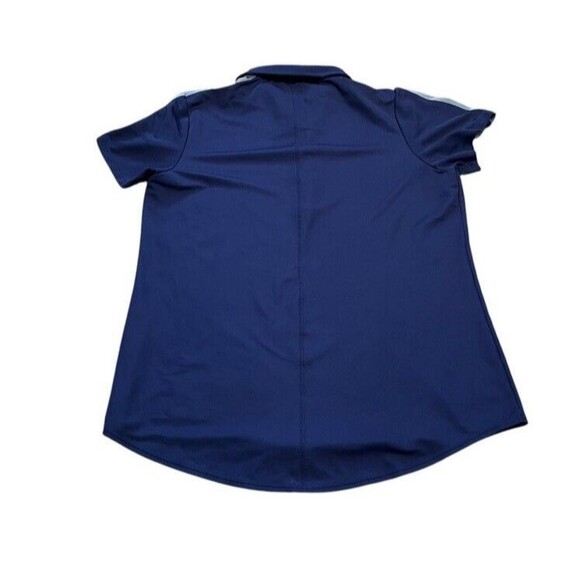 Notre Dame Fighting Irish Women's Under Armour Golf Polo Size Large Blue/Gold - Picture 2 of 7